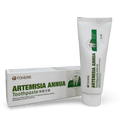 Artemisia Annua toothpaste tube and box, promoting oral health with traditional Chinese medicine ingredients.